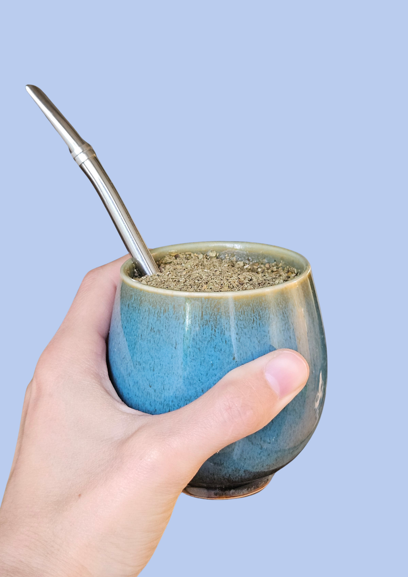 Keramische Maté Gourd (klein)