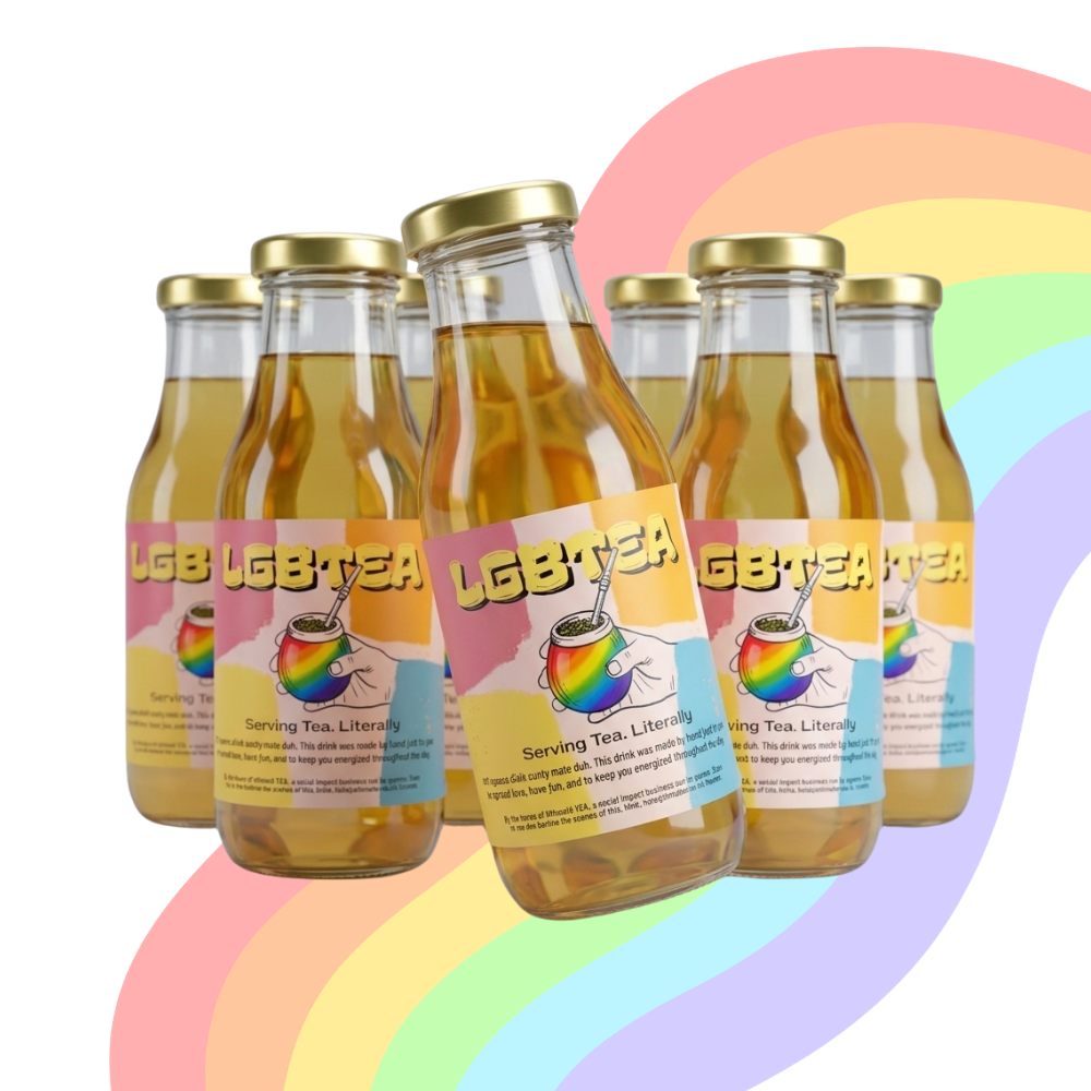 6-pack LGBTEA mate frisdrank